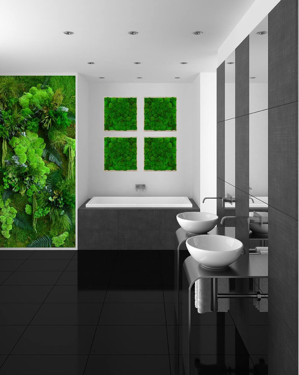 mooswand-badezimmer