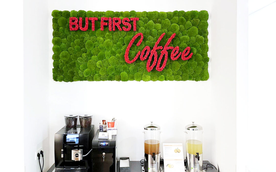 Moos-Logos: Branding trifft auf Interior Design
